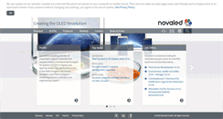 Desktop Screenshot of novaled.com