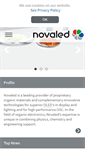 Mobile Screenshot of novaled.com